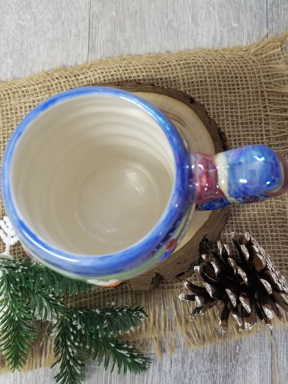 Irredecent Snowman Mug - Picture 2 of 7